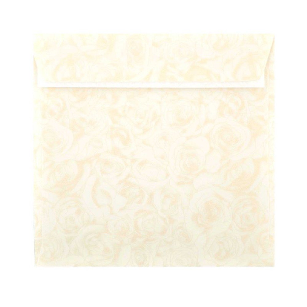 Letter Envelope For Sending KW.158mm 120g CREAM ROSES Set of 10