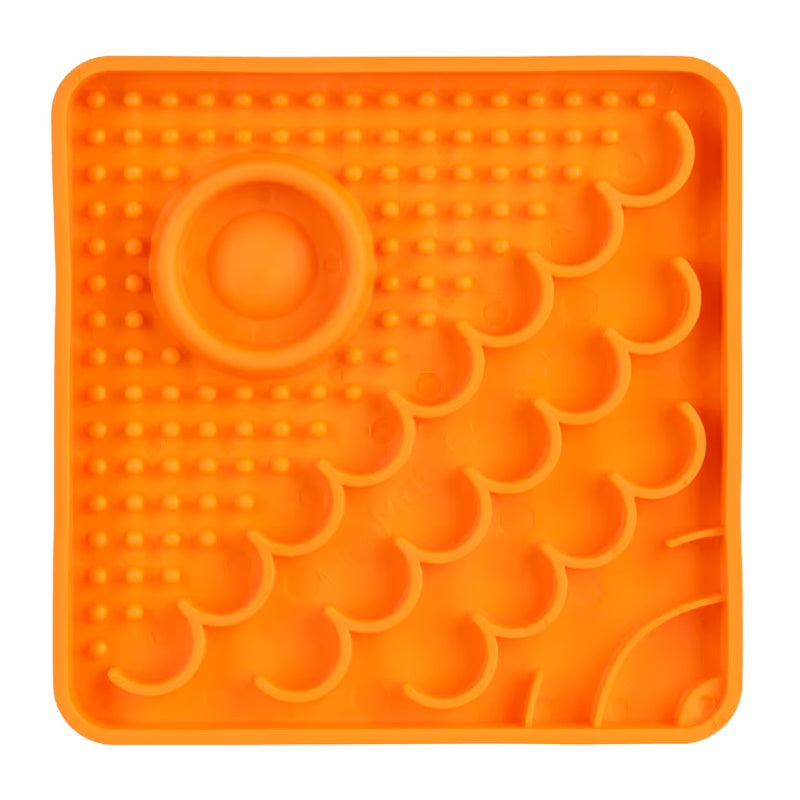 LickiMat Classic Catster orange