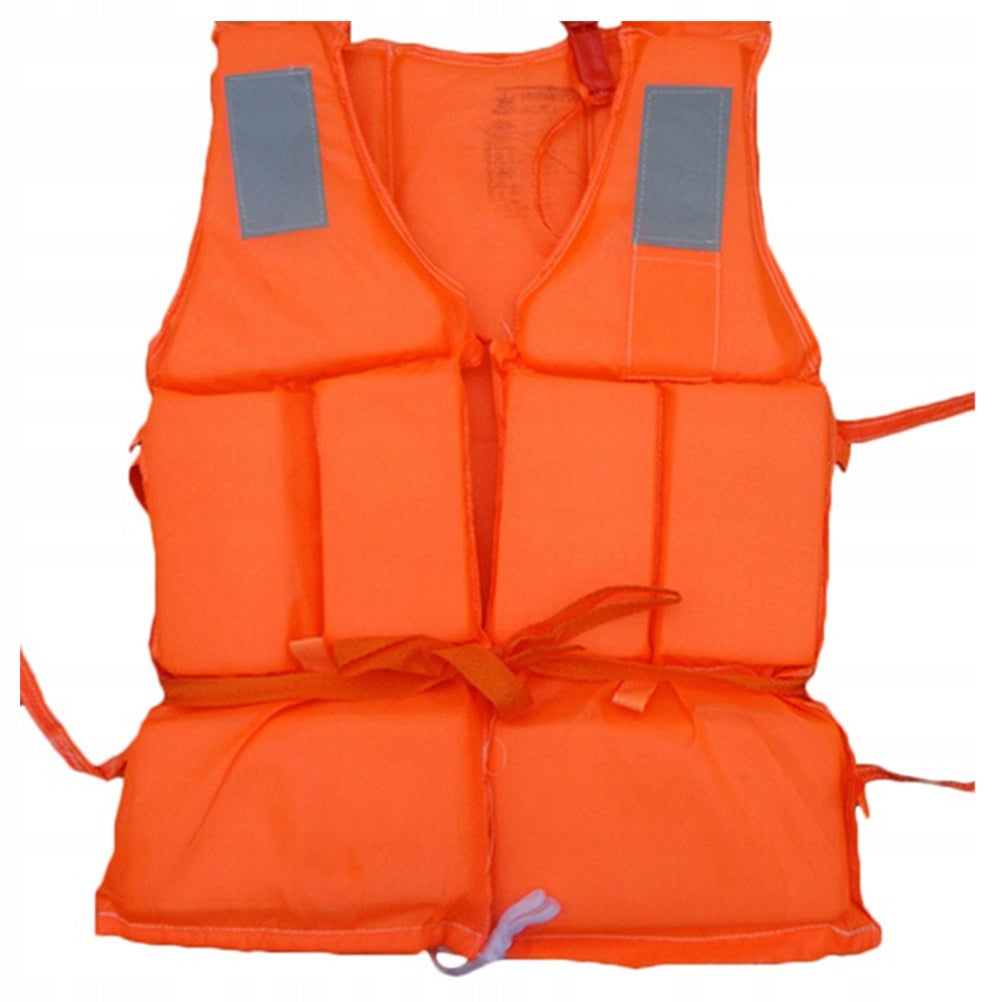 Life jacket with whistle