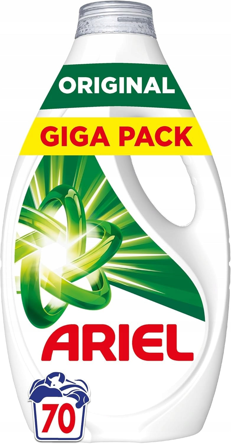 Liquid detergent, 70 washes - effectively removes stains after just 1 wash 3l