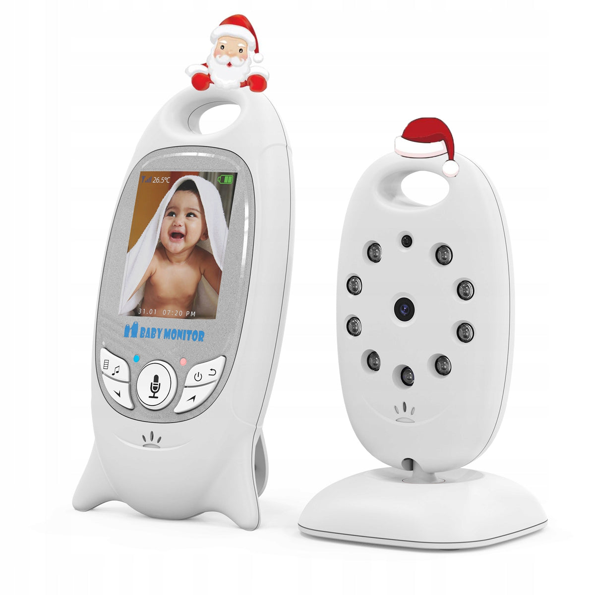 Live Baby Monitor Camera with Night Mode Thermometer +HANDLE Packaging status original