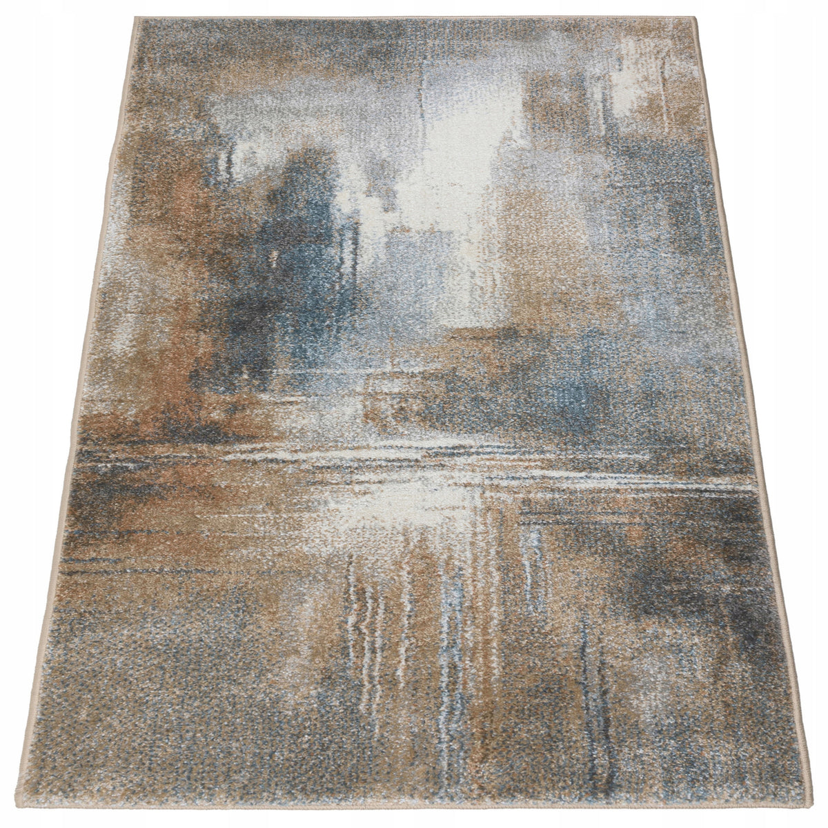 Living Room Rug Modern 160x230cm Thick Meaty Rug Concrete LOFT