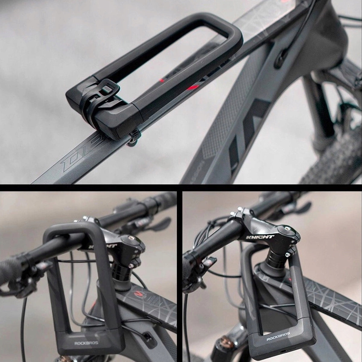 Lock Rockbros RKS626 Bicycle Clasp U-Lock Bicycle Security Kind U-lock