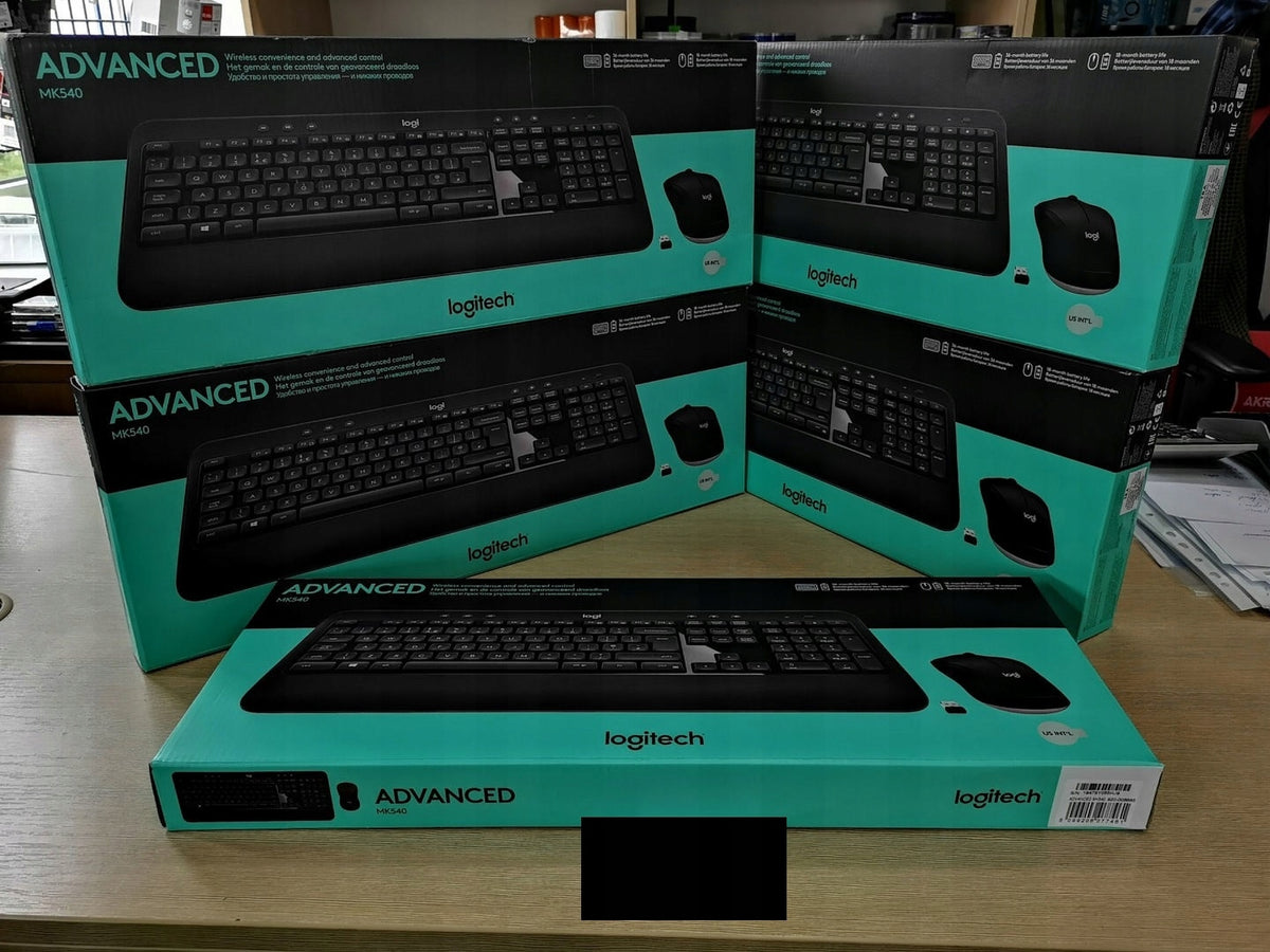 Logitech MK540 wireless keyboard set mouse 920-008685 computer PL Packaging status original