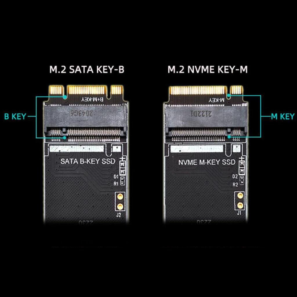 M.2 NGFF SSD Key A to Key M Riser Card to PCIe Converter Professional Easy Packaging status original