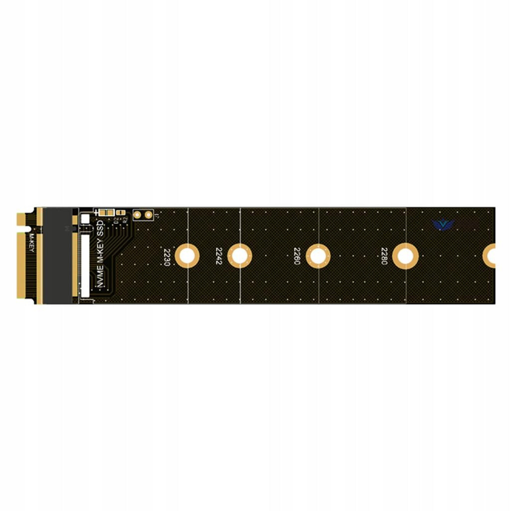 M.2 NGFF SSD Key A to Key M Riser Card to PCIe NVMe Plug and Play Portable Manufacturer no brand