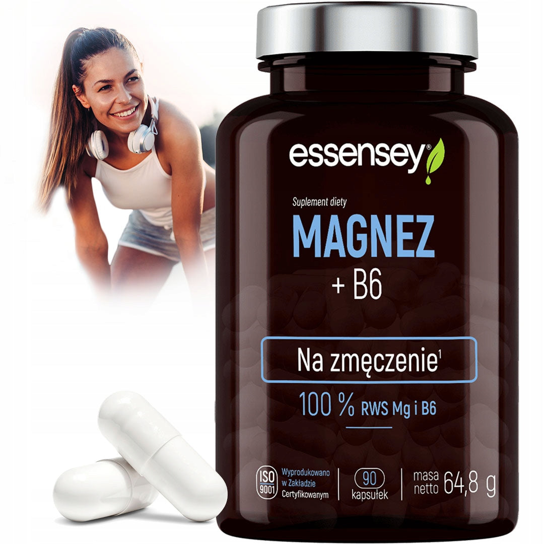 MAGNESIUM 100% RWS Complex 4 MOLDS + Vitamin B6 Nerve Fatigue Citrate