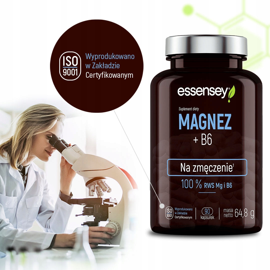 MAGNESIUM FOR CRAMPS FATIGUE STRESS SLEEP 100% RWS COMPLEX 4 FORMS + VIT B6 EAN (GTIN) 5902114043117
