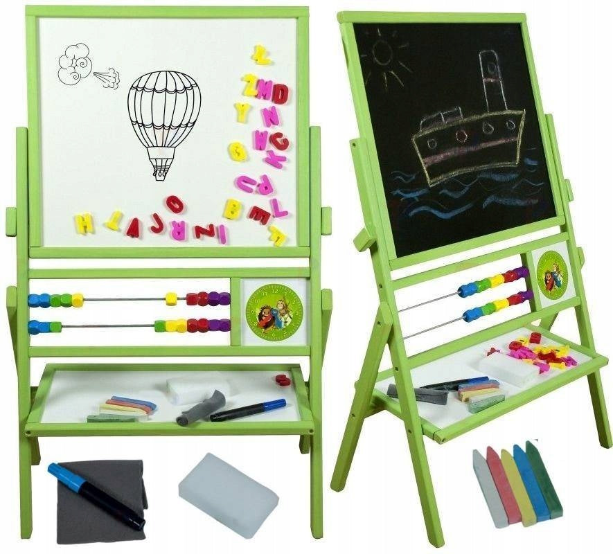MAGNETIC CHALKBOARD 33 ac. 5in1