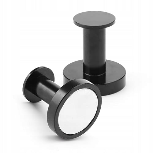 MAGNETIC HOOKS EXTRA STRONG ROUND TOWEL BARS 2 PCS METAL Brand no brand