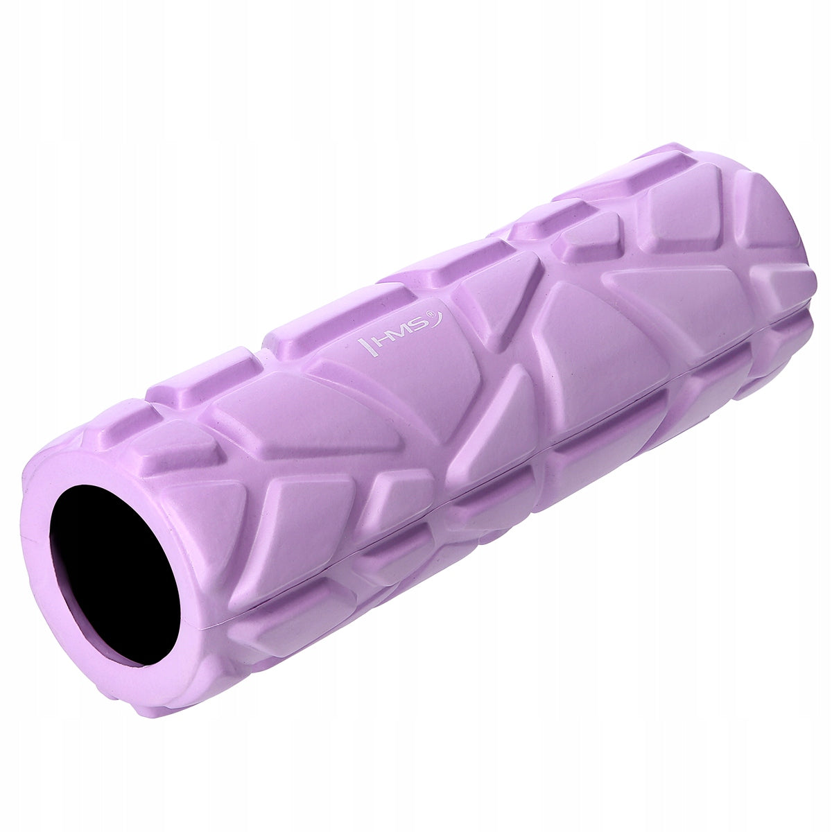 MASSAGE ROLLER HMS FS119 ROLLER WITH PROJECTIONS PURPLE 30CM
