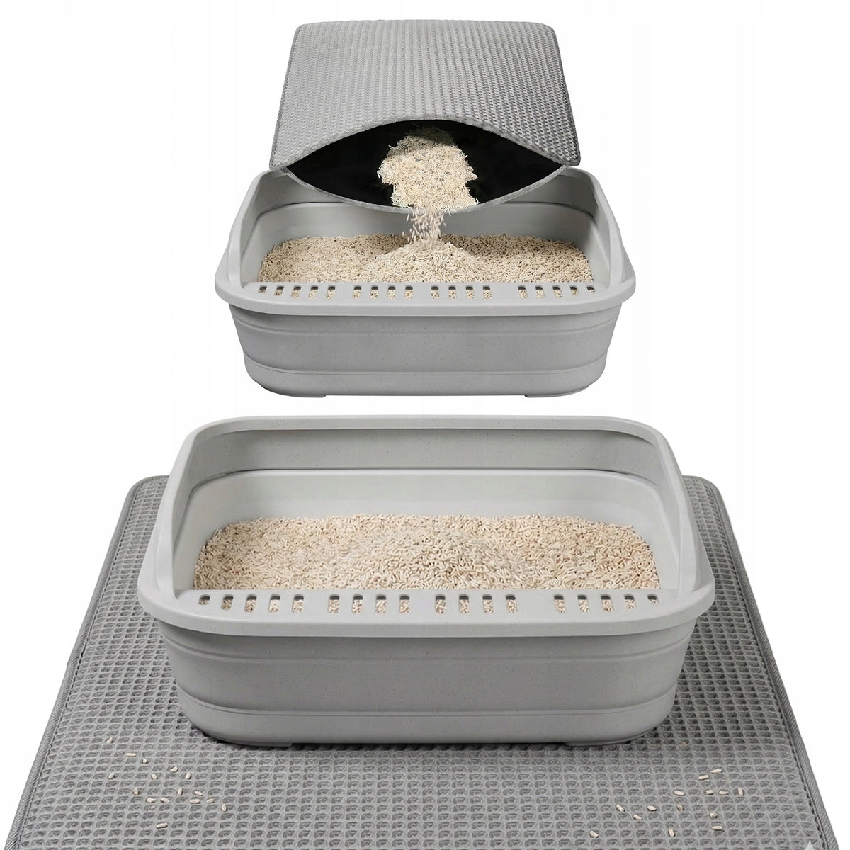 MAT PRACTICAL LITTER BOX WIPER SOLUTION 45x60cm EVA