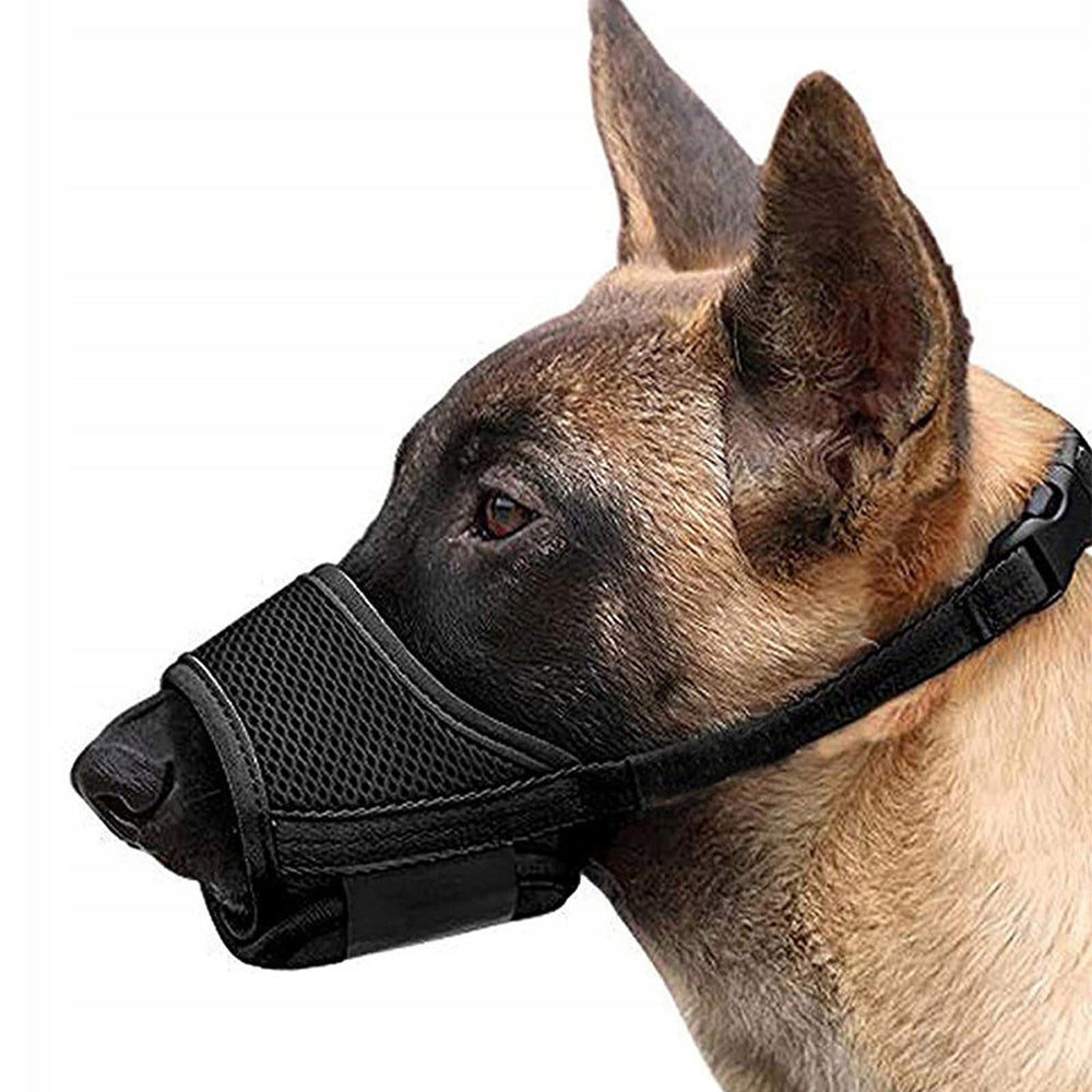 MATERIAL COAT WITH NET FOR SMALL DOG M Black