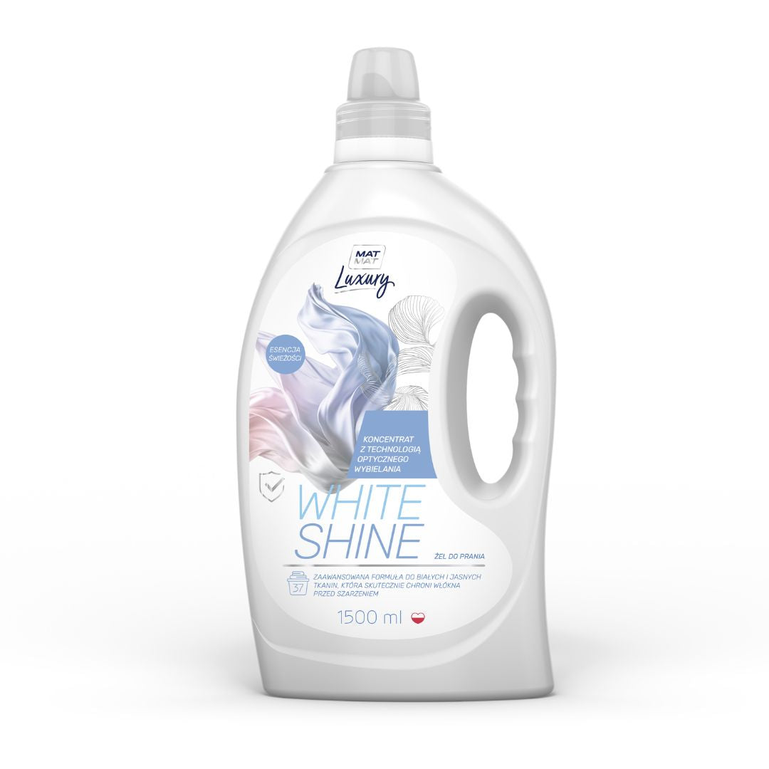 MATMAT SET OF WASHING GEL WHITE SHINE 2x1,5L Packaging status original