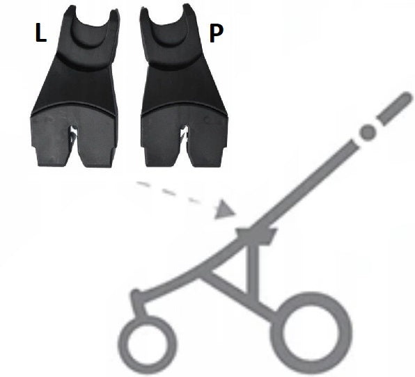 MAXI COSI car seat adapters for JEDO KODA stroller
