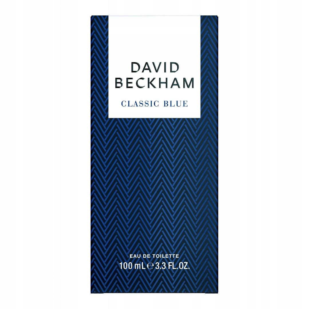 MEN'S PERFUME DAVID BECKHAM CLASSIC BLUE ORIGINAL FOR WOODY MEN Packaging status original