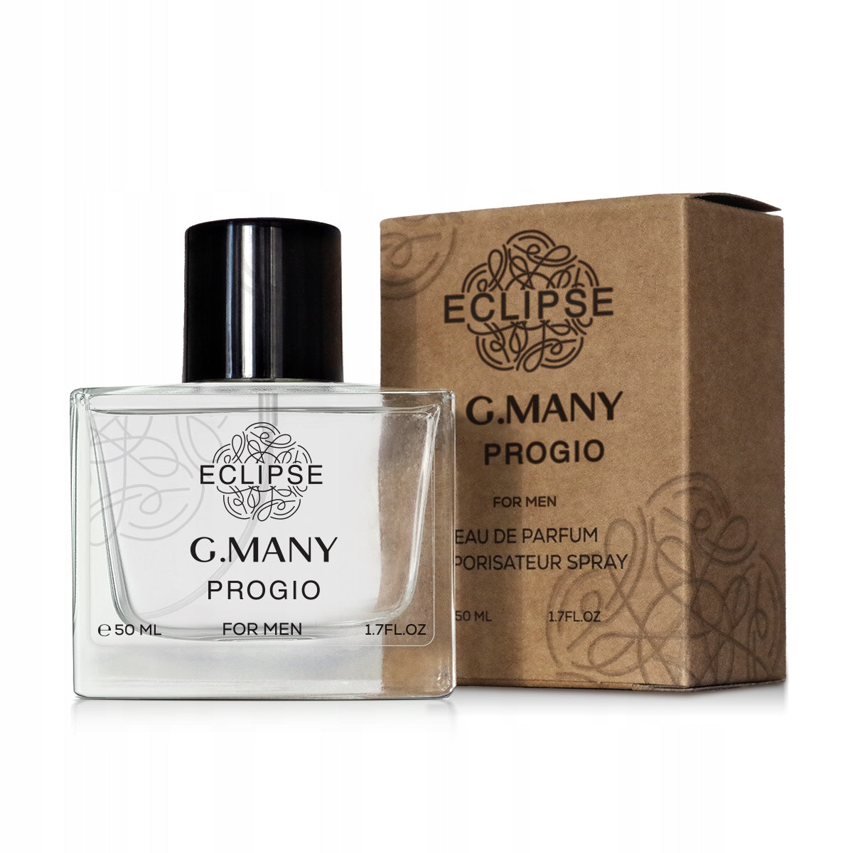 MEN'S PERFUME EDP EAU DE PARFUM FOR MEN ECLIPSE G.MANY PROGIO 50ml