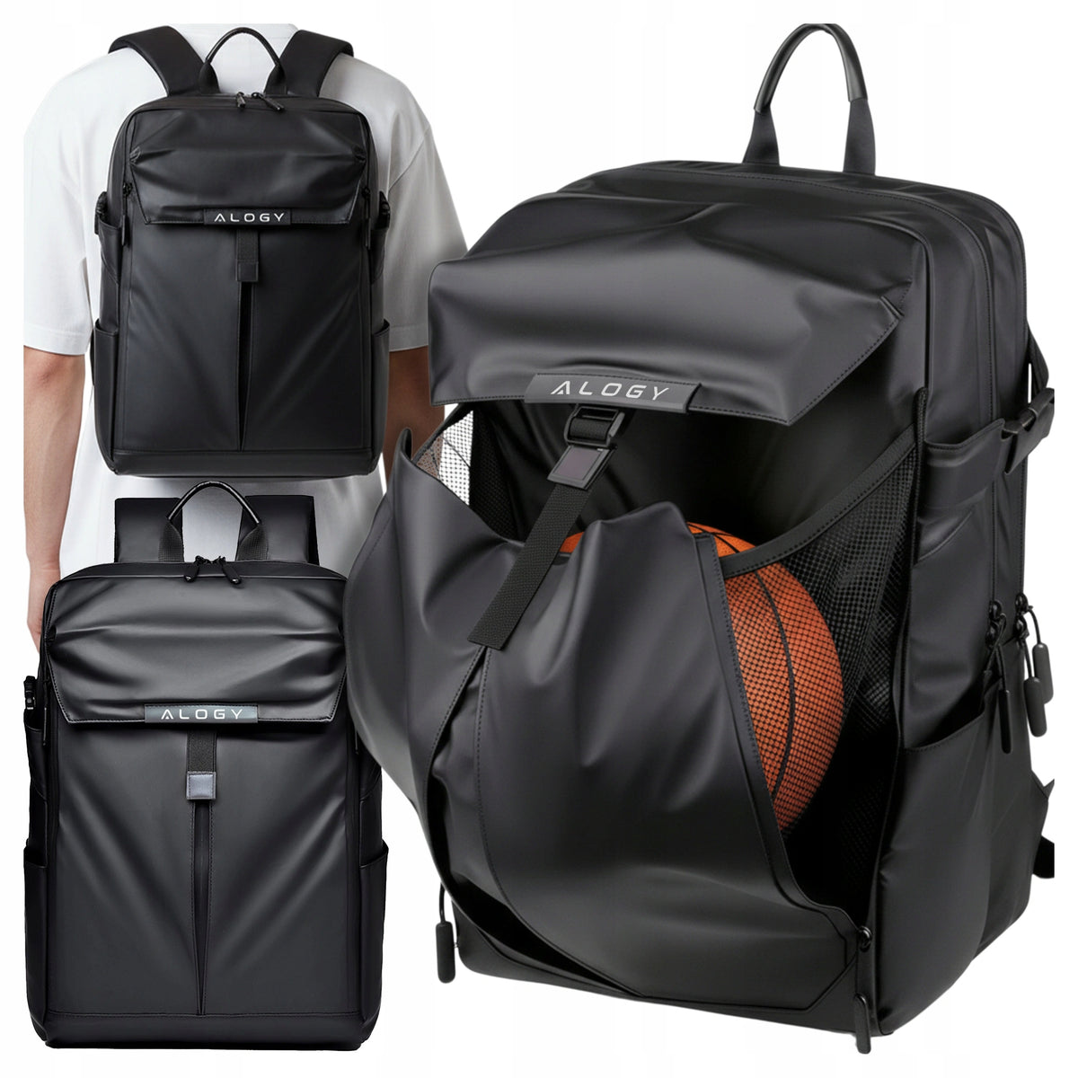 MEN'S SCHOOL BACKPACK WOMEN'S YOUTH BLACK WATERPROOF SOLID AIRPLANE