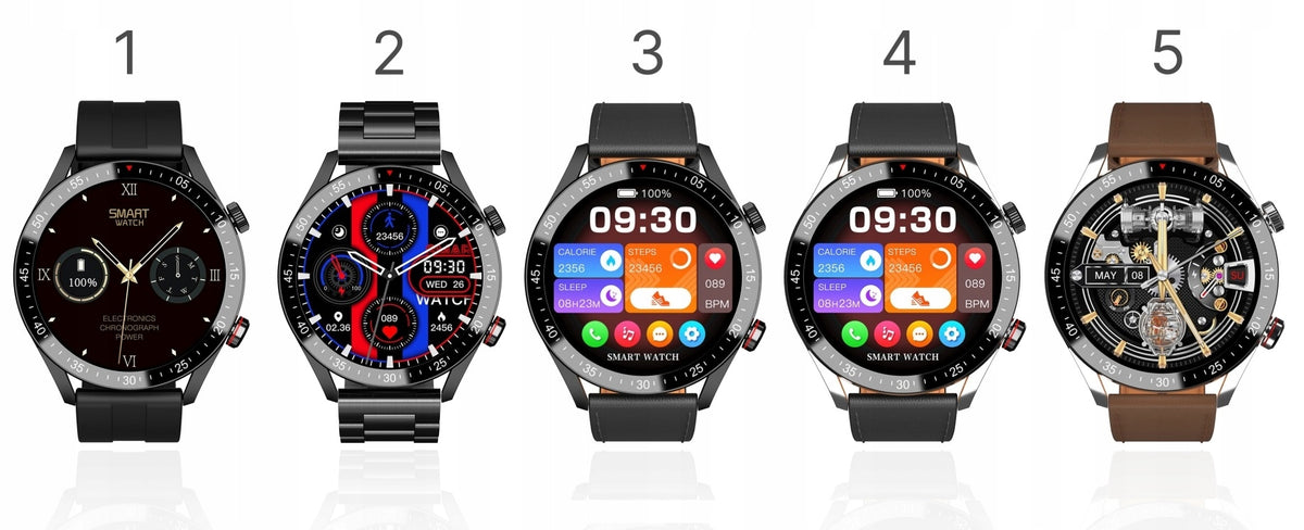 MEN'S SMARTWATCH GRAVITY +ENGRAVING CONVERSATION POLISH MENU 270mAh CABLE Brand Gravity