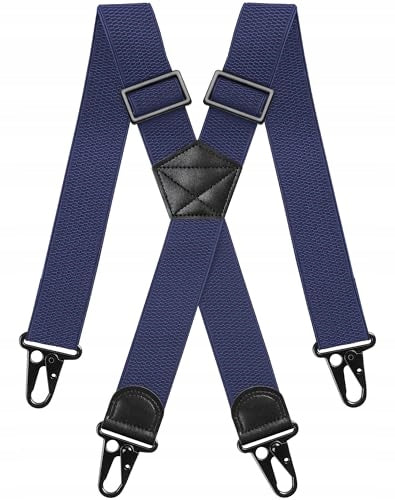 MEN'S SUSPENDERS X FLEXIBLE METAL BUCKLE ANTI-SLIP UNIVERSAL Manufacturer code Bez marki