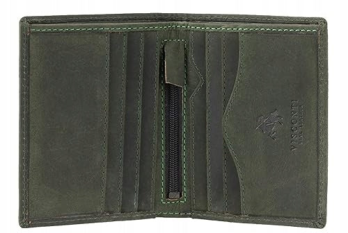 MEN'S WALLET LEATHER BIFOLD RFID PROTECTION 6 POCKETS GIFT MEN'S