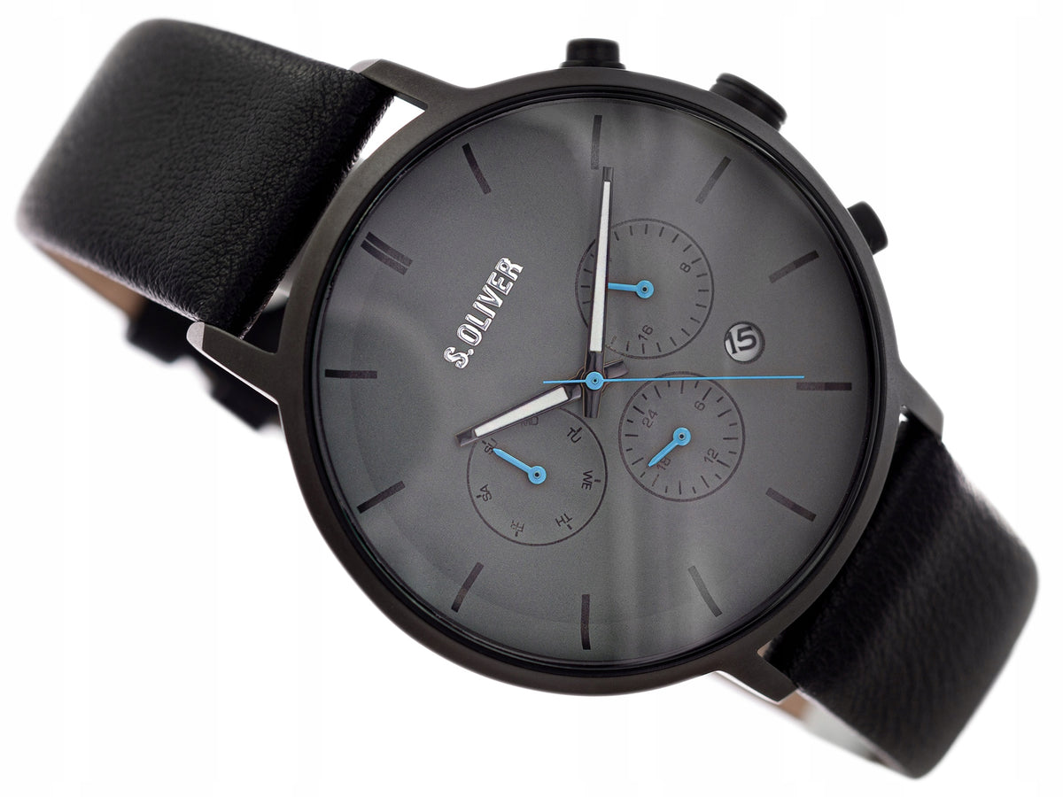 MEN'S WATCH S.OLIVER SO-4166-LM DATE