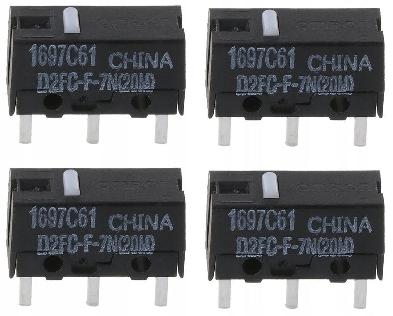 MICRO CONTACT LIMIT SWITCH MINI MOUSE BUTTON OMRON D2FC-F-7N(20M)