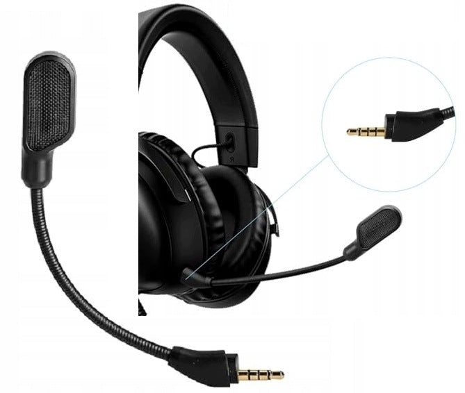 MICROPHONE FOR HEADPHONES HYPERX CLOUD III 3 + LED WIRED / WIRELESS QUALITY