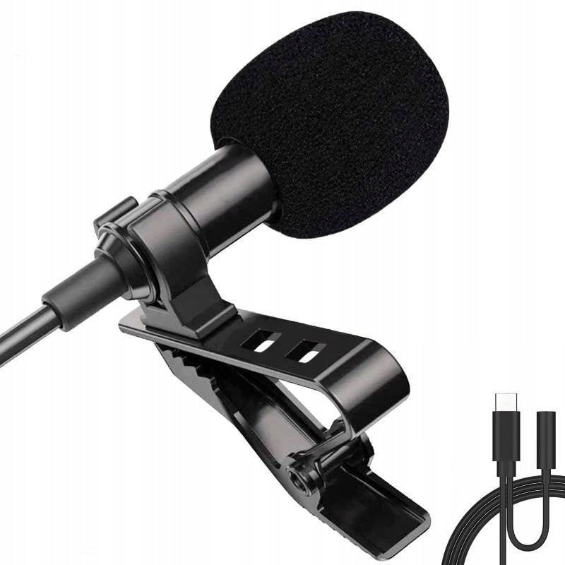 MICROPHONE TIE CLIP VLOG YOUTUBE CLIP VLOG Tik Tok jack mini