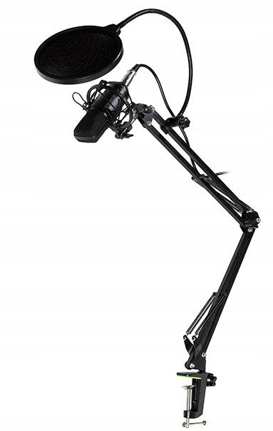 MICROPHONE YOUTUBE ARM BASKET POPFILTER STREAMING