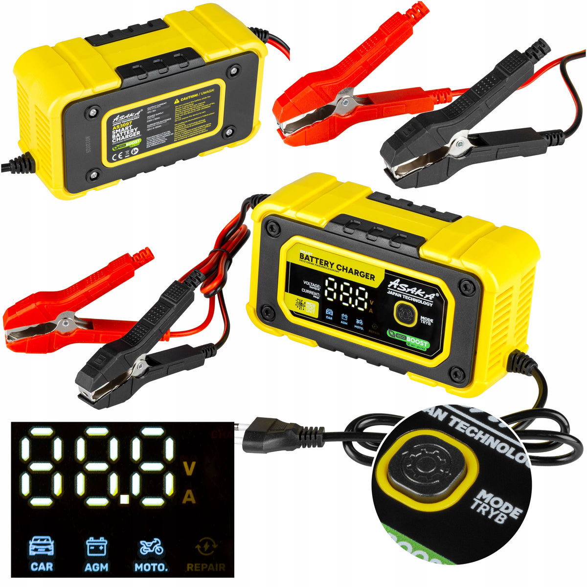 MICROPROCESSOR RECTIFIER 12V LCD BATTERY CAR Rectifier