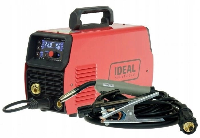 MIG MMA TIG LIFT 230V 200A synergy IDEAL 202 LED Set Brand IDEAL