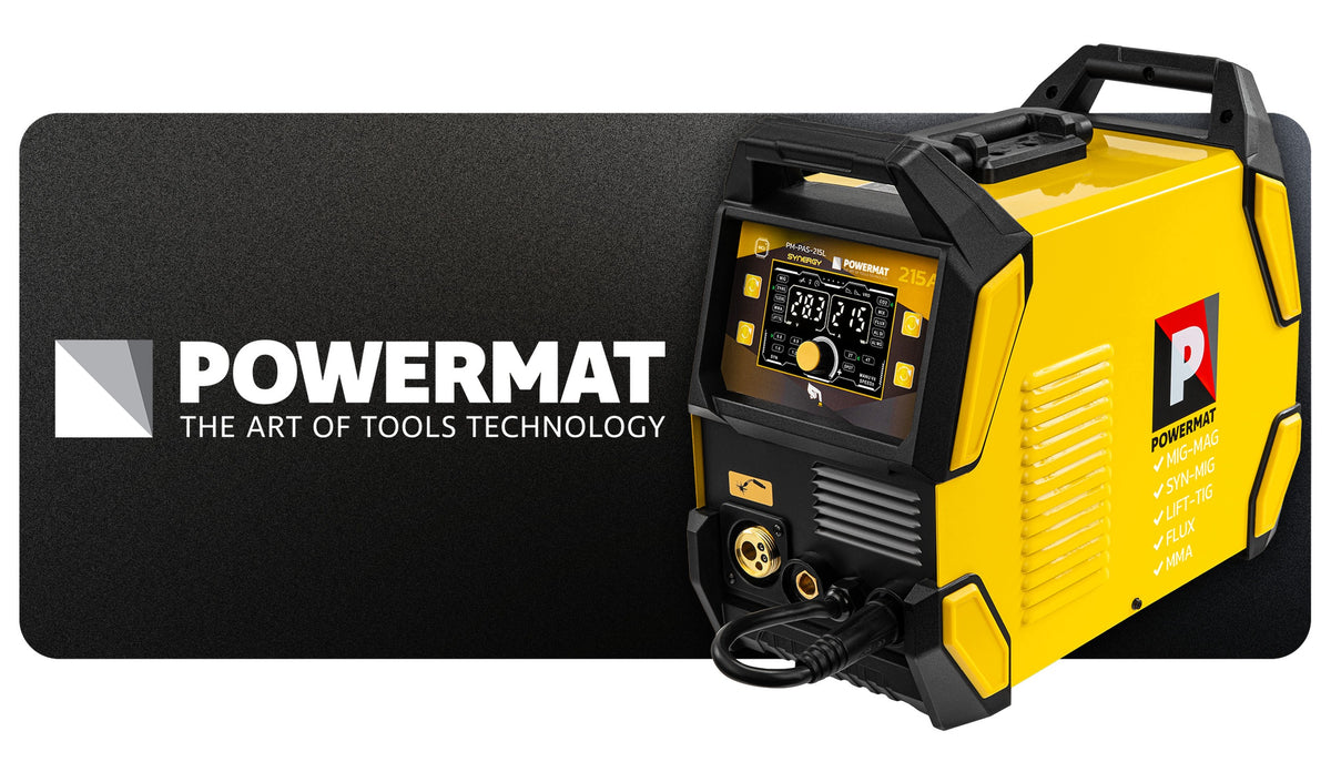 MIGOMAT INVERTER WELDING MACHINE FOR ALUMINIUM 215A MIG/MAG MMA TIG LIFT Manufacturer code PM1555