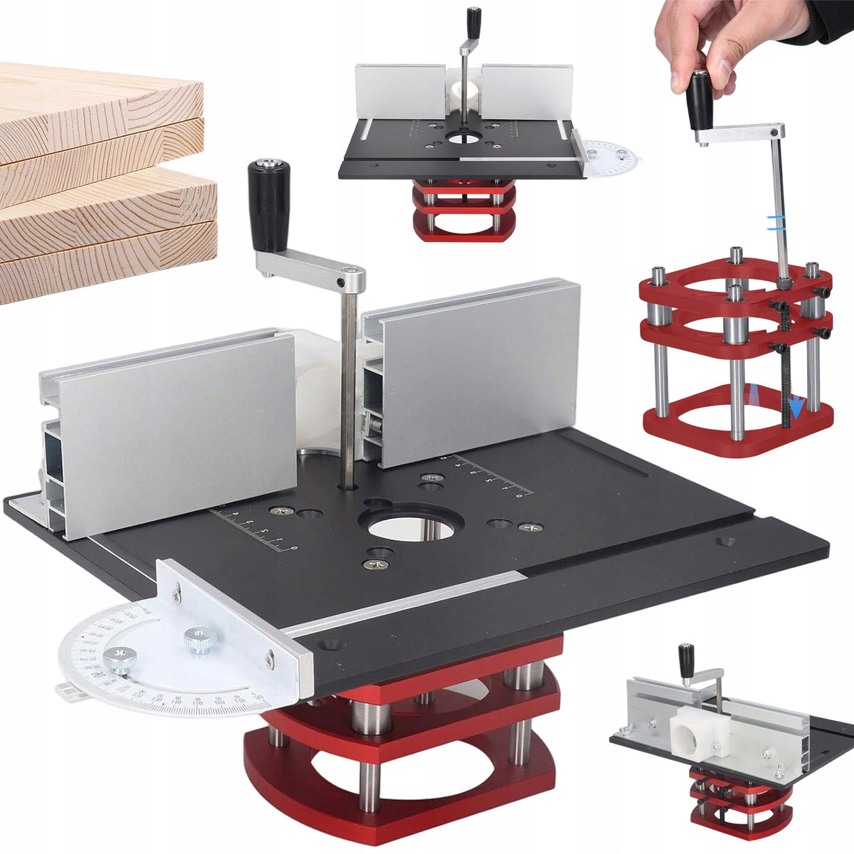 MILLING MACHINE INSERT PLATE FOR ROUTER TABLE PROFESSIONAL MULTIFUNCTIONAL DURABLE