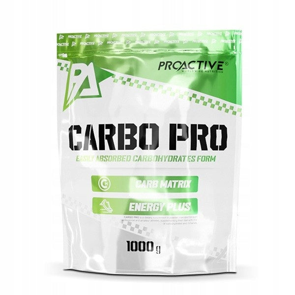 MINERALS ENERGY 1kg Proactive Carbo Pro 1000g Blue Raspberry Packaging status original