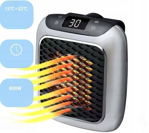 MINI ELECTRIC HEATER FOR OUTLET POWERFUL SELF-HEATING HEATER