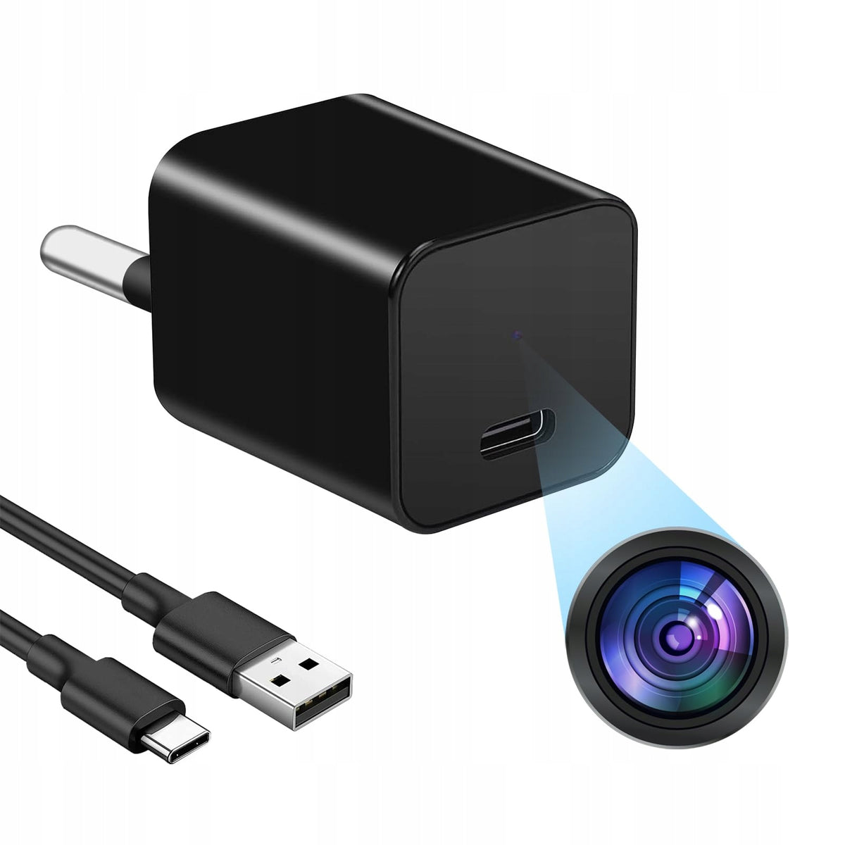 MINI HD CAMERA FOR INDOOR MONITORING MOTION DETECTION WITHOUT WIFI