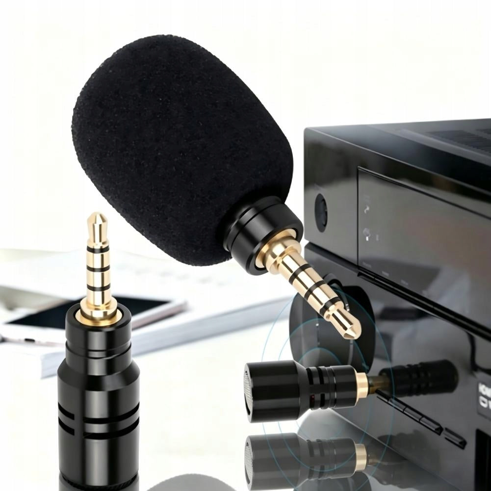 MINI MICROPHONE FOR MOBILE SMARTPHONE 3.5MM JACK FOUR POLE