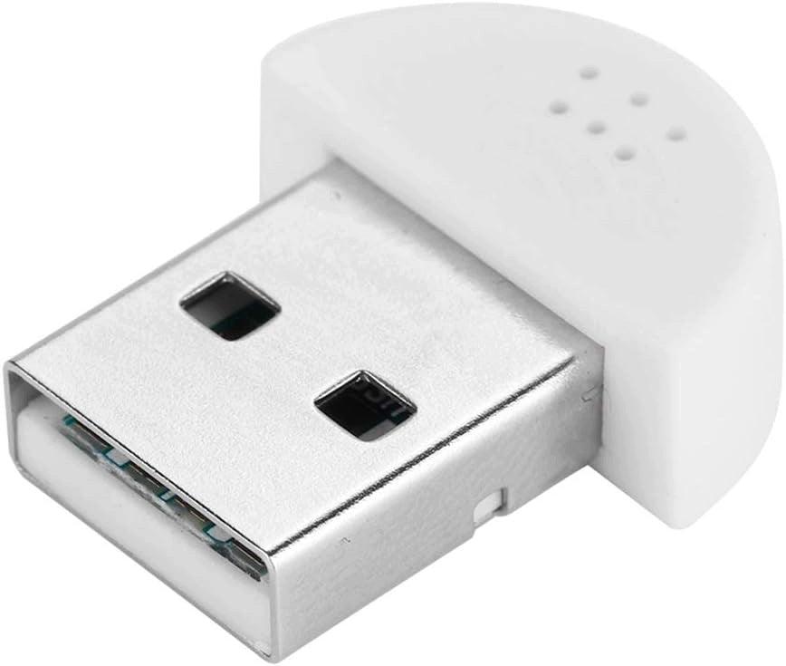 MINI MICROPHONE USB AUDIO ADAPTER LAPTOP COMPUTER WHITE Manufacturer code MINI MIKROFON USB ADAPTER AUDIO LAPTOP P