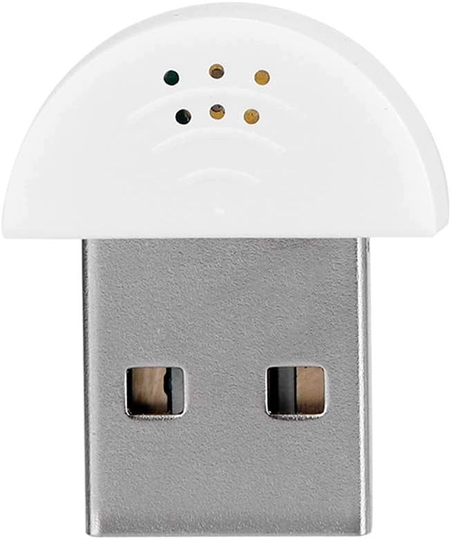MINI MICROPHONE USB AUDIO ADAPTER LAPTOP COMPUTER WHITE