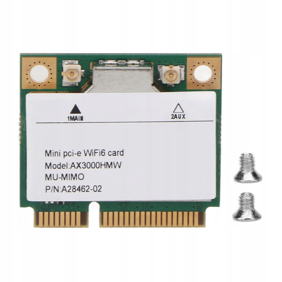 MINI PCI-E 3000MBPS 2,4 GHZ 5 GHZ 802.11AX/AC NETWORK CARD