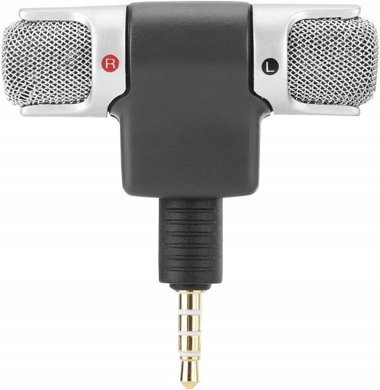 MINI STEREO MICROPHONE FOLDABLE JACK 3.5MM FOR LAPTOP COMPUTER Packaging status original