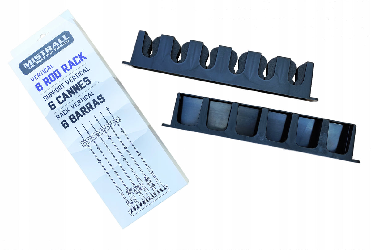 MISTRALL Vertical stand for 6 rods Rod holder Brand Mistrall