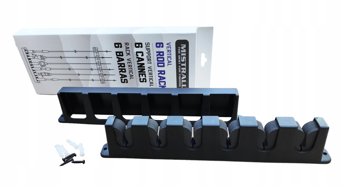 MISTRALL Vertical stand for 6 rods Rod holder