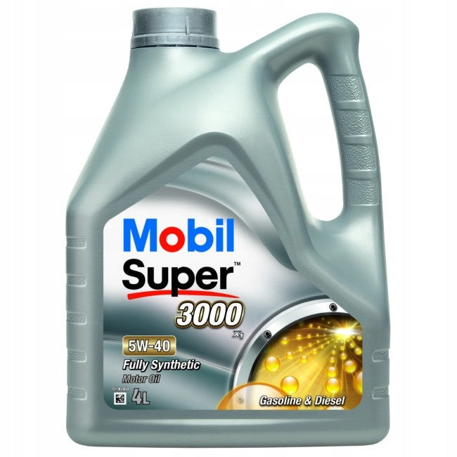 MOBIL SUPER 3000 X1 5W40 4L Racing Oil