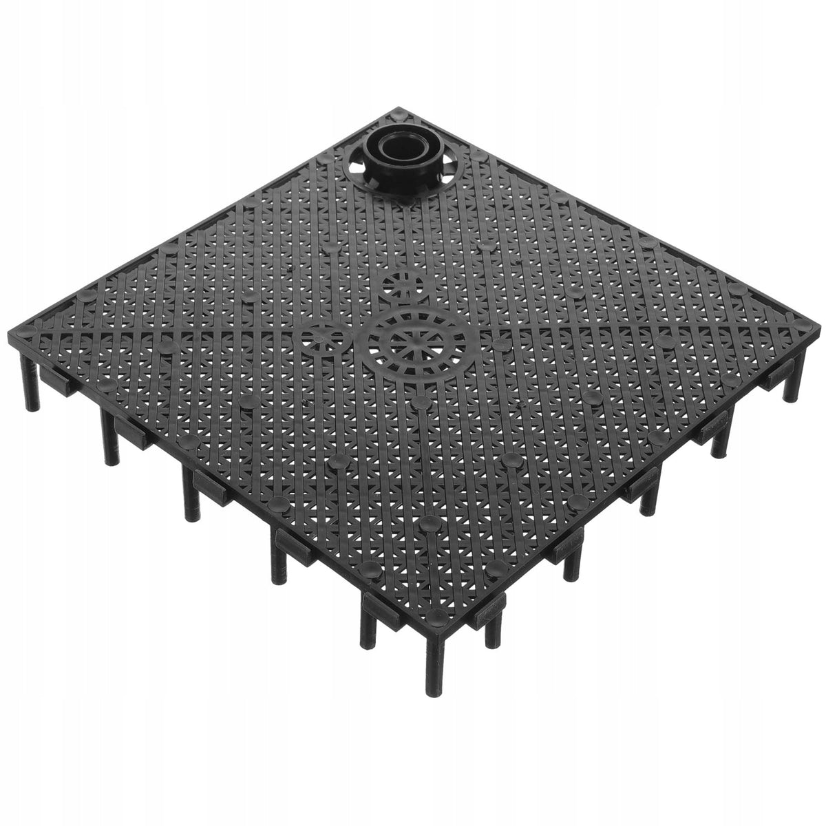 MODULAR BLACK PLASTIC AQUARIUM PARTITION