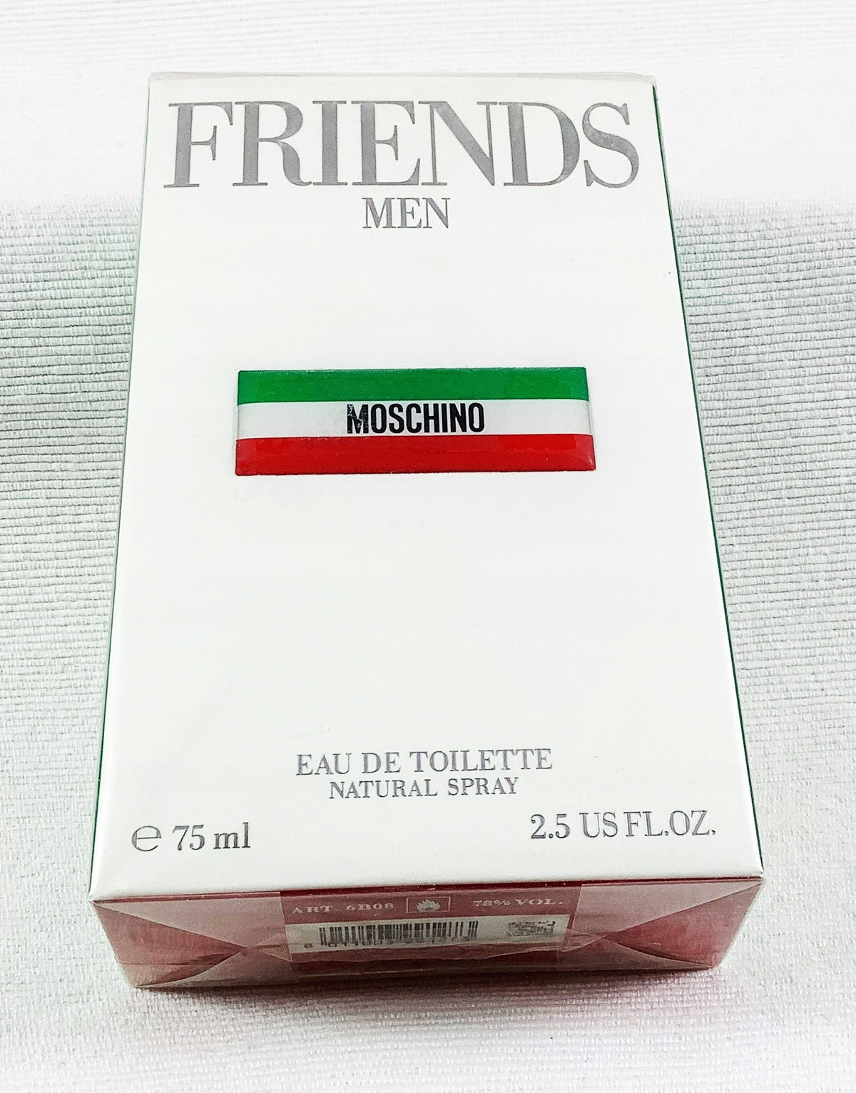 MOSCHINO FRIENDS 75 ML EAU DE TOILETTE UNIQUE Packaging status original