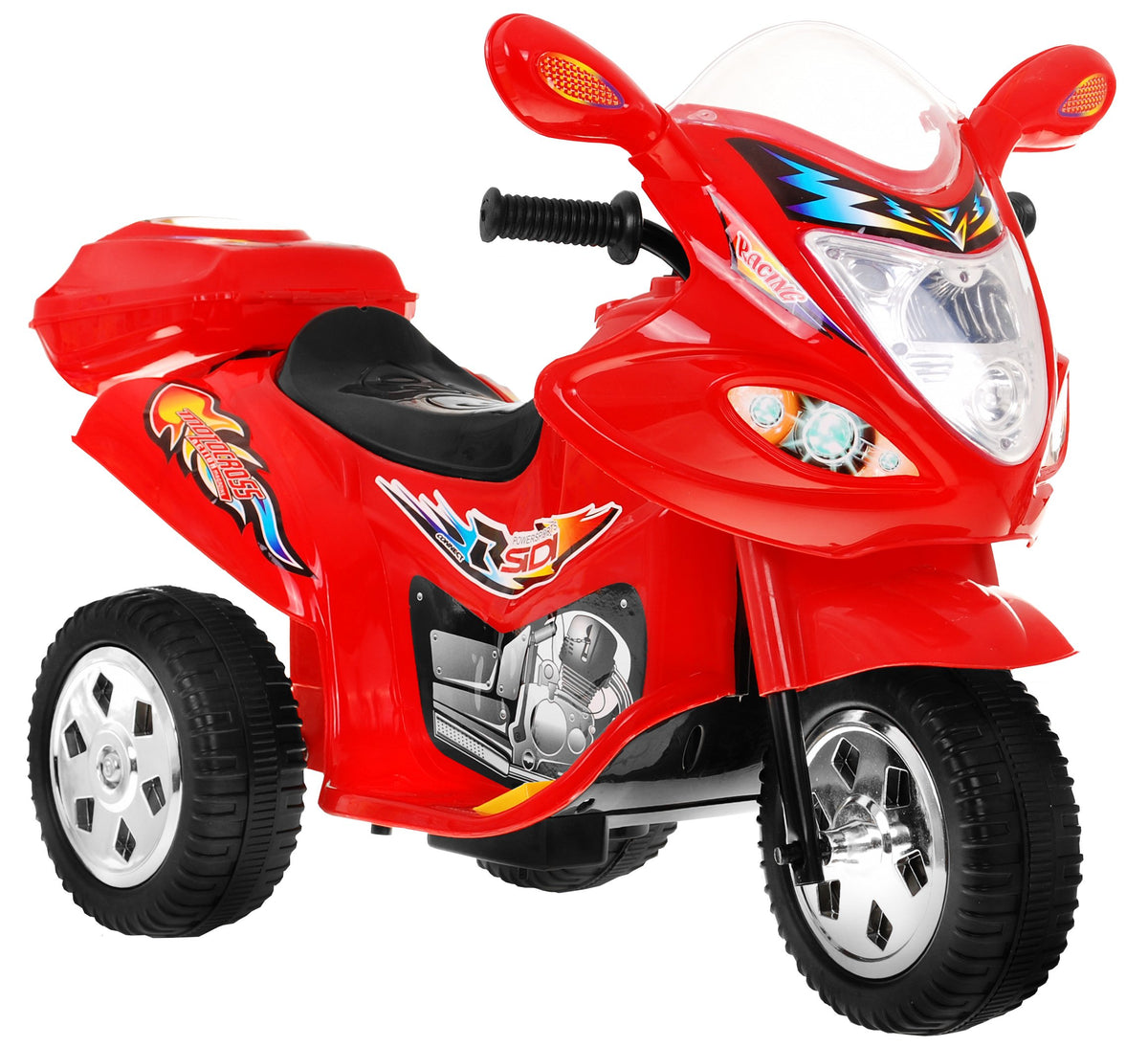 MOTORBIKE RACER ON BATTERY FOR CHILDREN LIGHTS SOUNDS