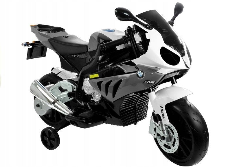 MOTORCYCLE BATTERY VEHICLE FOR CHILDREN BMW AUDIO LED LIGHTS 2x45W