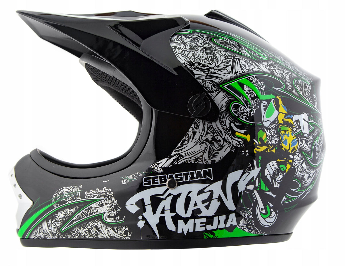 MOTORCYCLE HELMET FOR CHILDREN ON CROSS ENDURO QUAD BMX ATV SCOOTER S Manufacturer's catalog number MCGKA80319